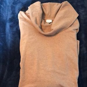 Tan tunic style sweater